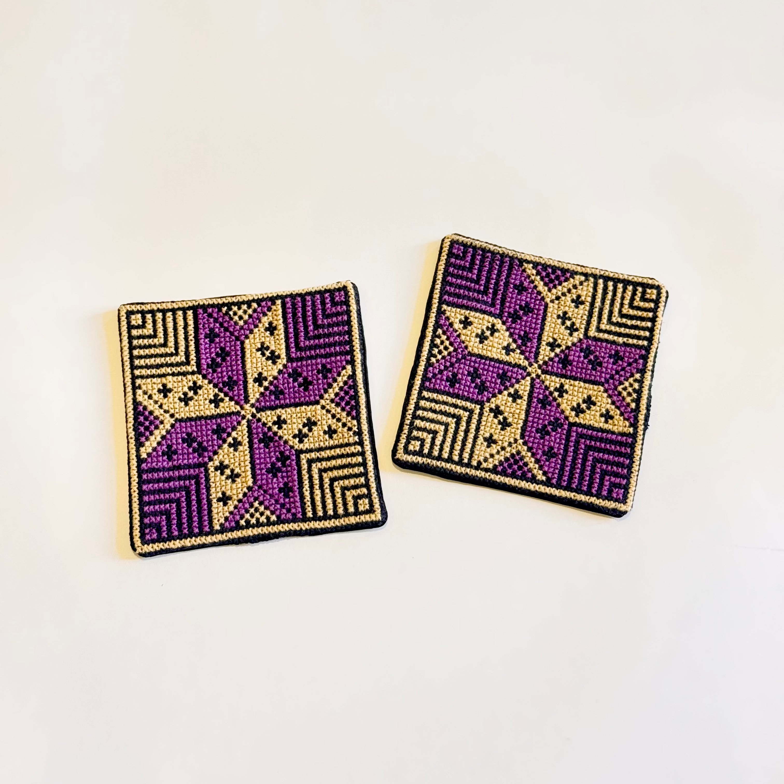 Nejma Coaster in Purple
