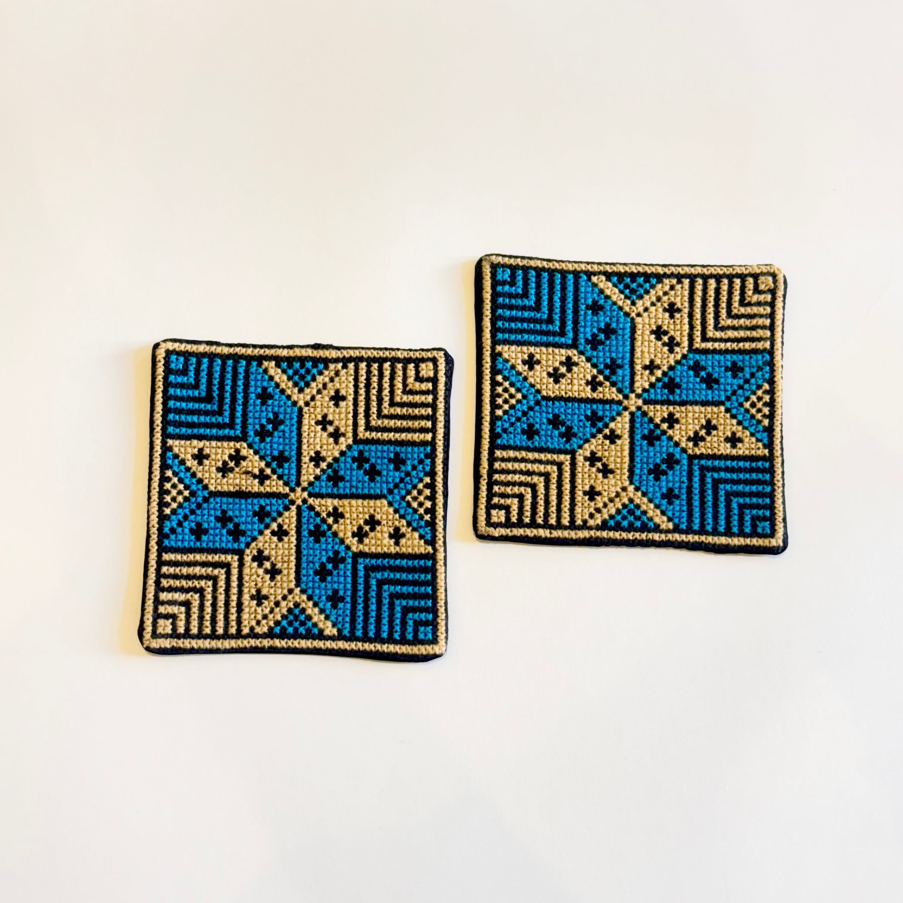 Nejma Coaster in Blue